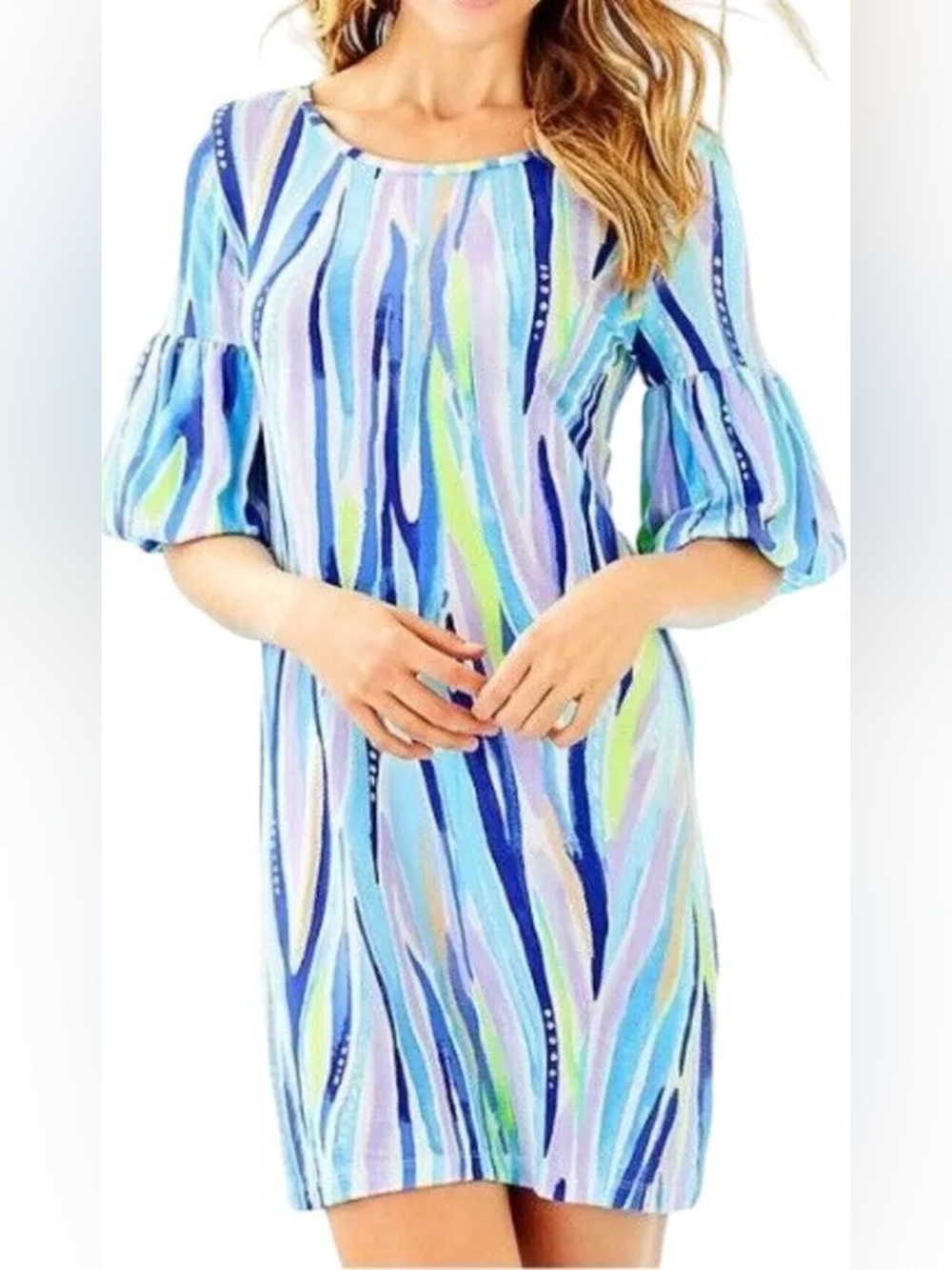 NWT Lilly Pulitzer Lindell Dress Shore Perfection Women’s XS
